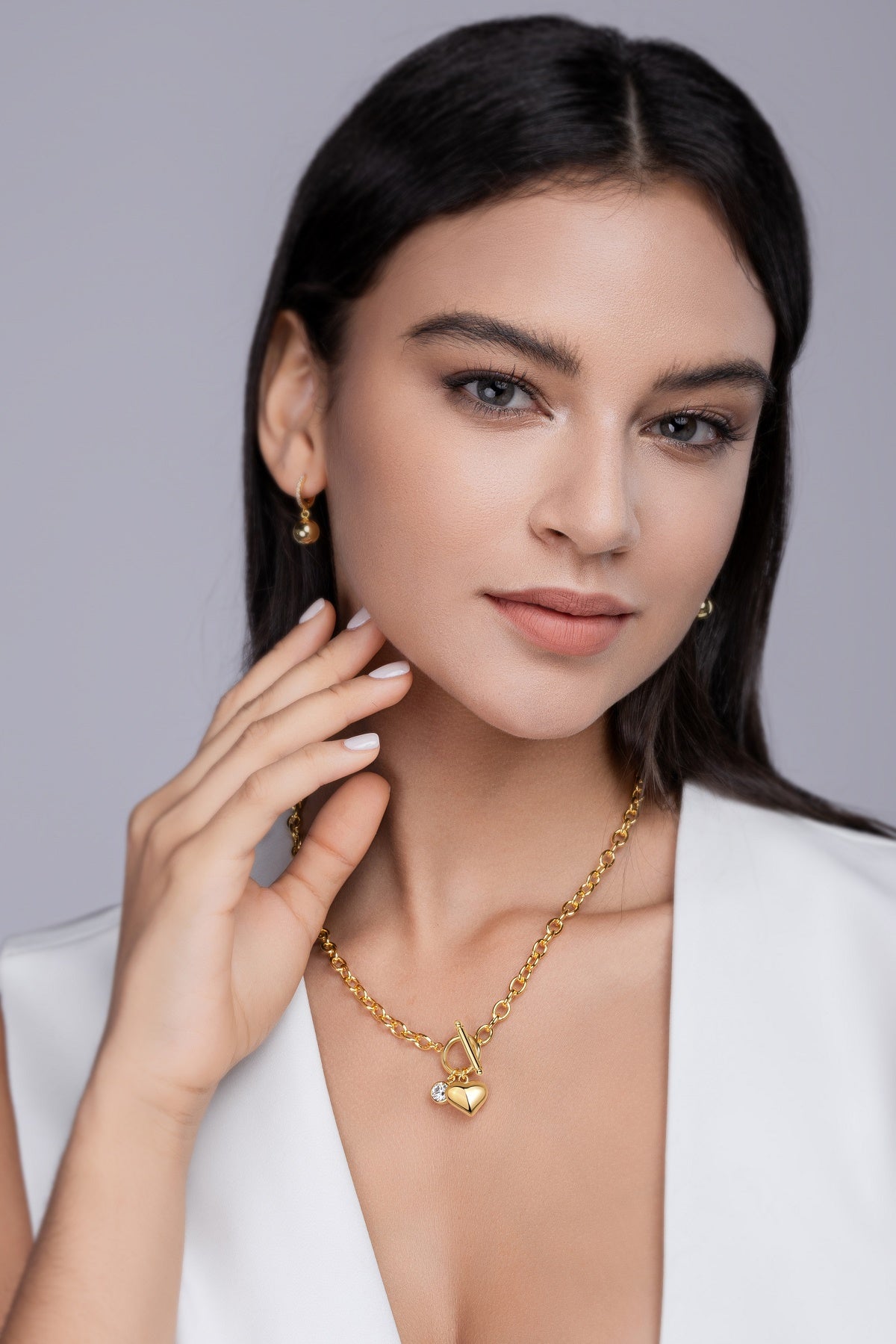 Meteor Wish Moissanite Pendant Necklace – 925 Sterling Silver